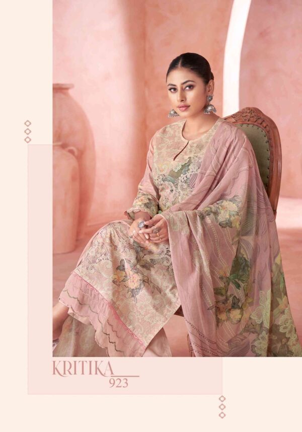 My Fashion Road Sahiba Kritika Pure Cotton Fancy Ladies Suit  – 923