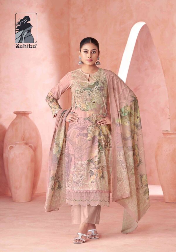 My Fashion Road Sahiba Kritika Pure Cotton Fancy Ladies Suit  – 923