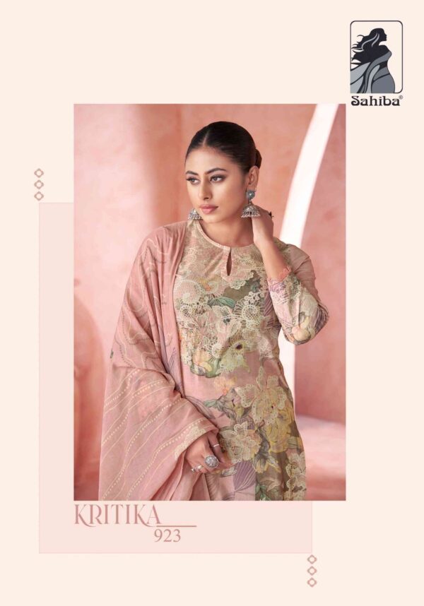 My Fashion Road Sahiba Kritika Pure Cotton Fancy Ladies Suit  – 923