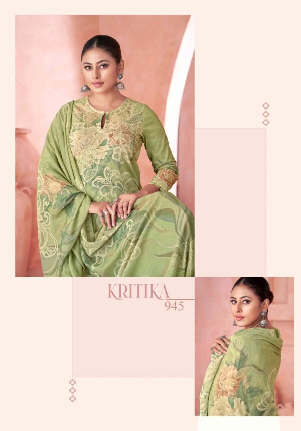 My Fashion Road Sahiba Kritika Pure Cotton Fancy Ladies Suit  – 945
