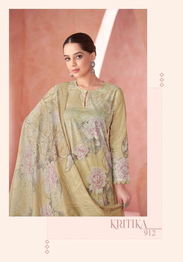 My Fashion Road Sahiba Kritika Pure Cotton Fancy Ladies Suit  – 912