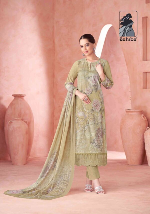 My Fashion Road Sahiba Kritika Pure Cotton Fancy Ladies Suit  – 912