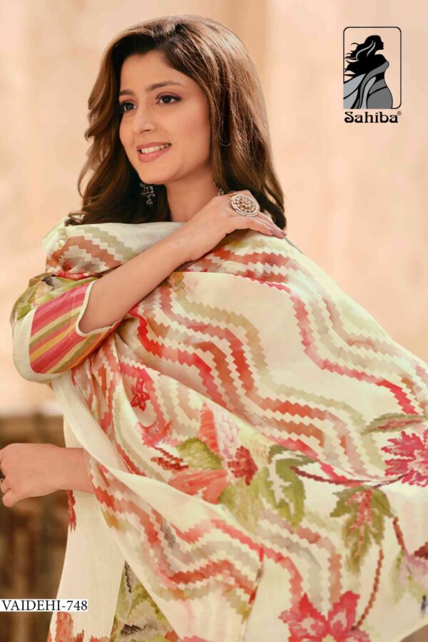 My Fashion Road Sahiba Vaidehi Unstitch Fancy Ladies Suit  – 748