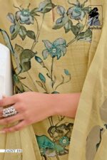 My Fashion Road Sahiba Zainy Exclusive Pure Linen Salwar Suit  – 191