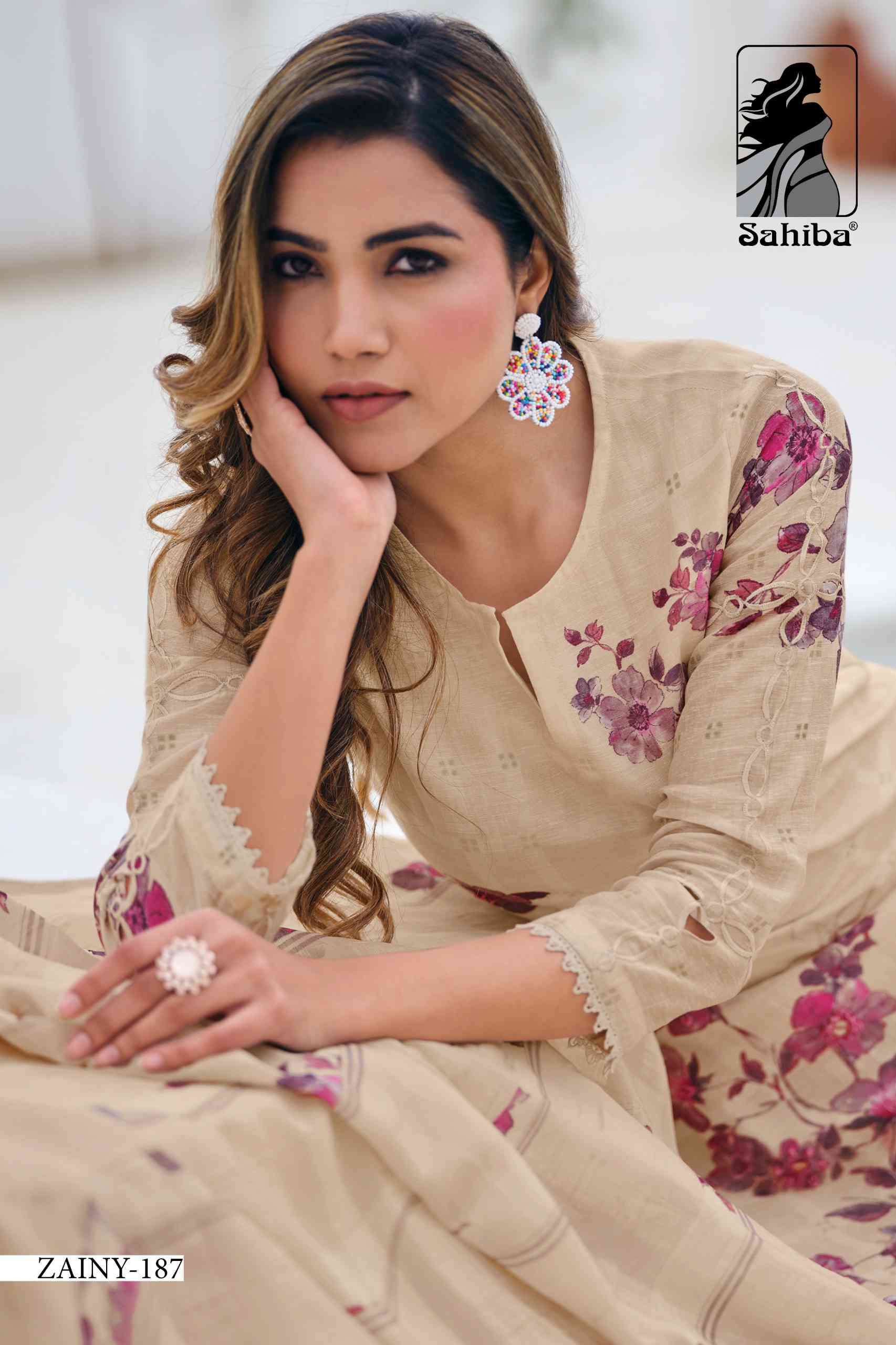 My Fashion Road Sahiba Zainy Exclusive Pure Linen Salwar Suit  – 187 My Fashion Road Sahiba Zainy Exclusive Pure Linen Salwar Suit  – 187