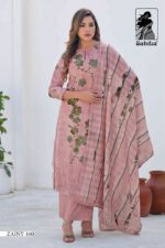 My Fashion Road Sahiba Zainy Exclusive Pure Linen Salwar Suit  – 160