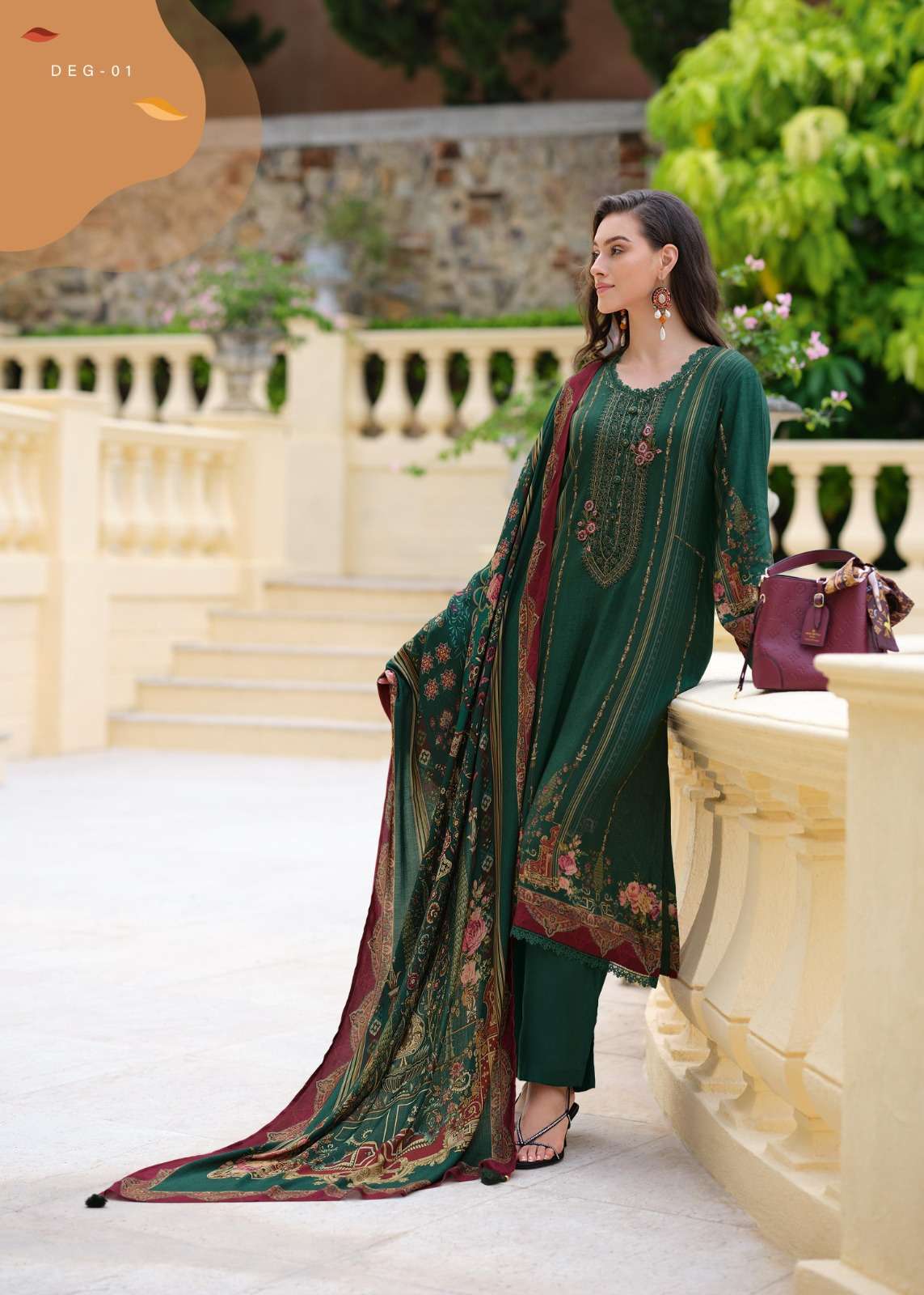 My Fashion Road Varsha Dil E Gulzar Exclusive Fancy Muslin Ladies Suit | DEG-01 My Fashion Road Varsha Dil E Gulzar Exclusive Fancy Muslin Ladies Suit | DEG-01