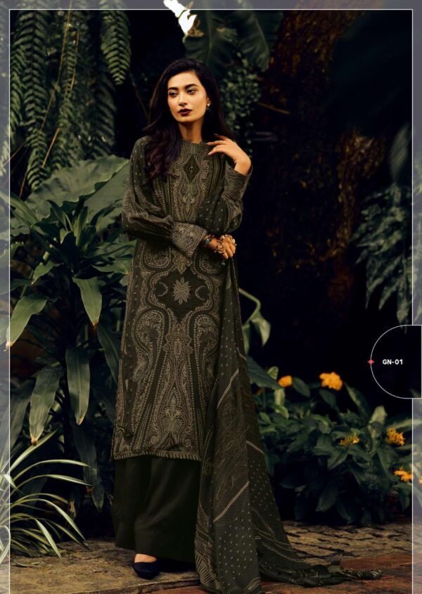 My Fashion Road Varsha Giyanna Designer Silk Suits New Collection | GN -01