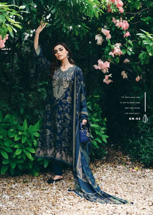 My Fashion Road Varsha Gulnaaz Vol 2 Digitally Printed Fancy Muslin Suit | GN-04