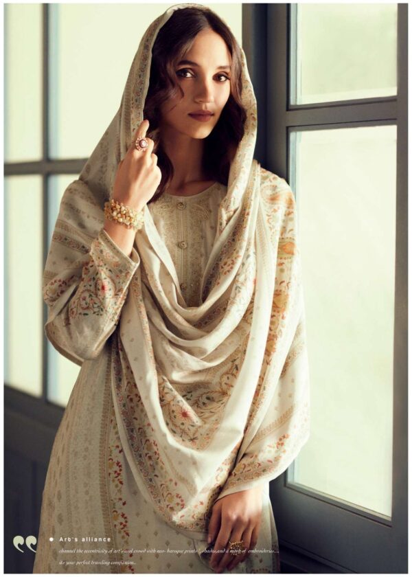 My Fashion Road Varsha Lavanya Designer Russian Silk Suit | LY – 04