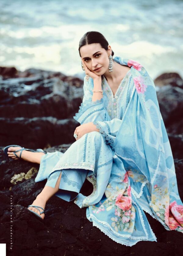 My Fashion Road Varsha Musafir Fancy Handloom Cotton Latest Suit | MF – 02