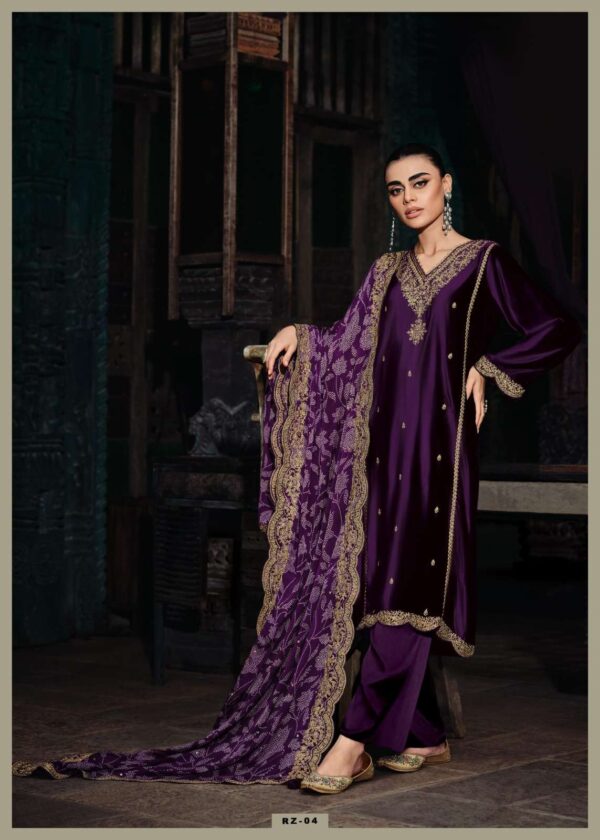My Fashion Road Varsha Rangrez Partywear Style Designer Suit | RZ – 04
