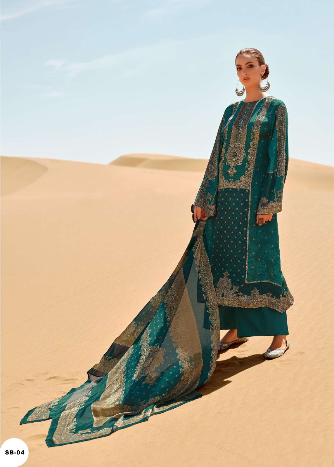 My Fashion Road Varsha Shobha Digital Printed Fancy Crape Suit | SB – 04 My Fashion Road Varsha Shobha Digital Printed Fancy Crape Suit | SB – 04