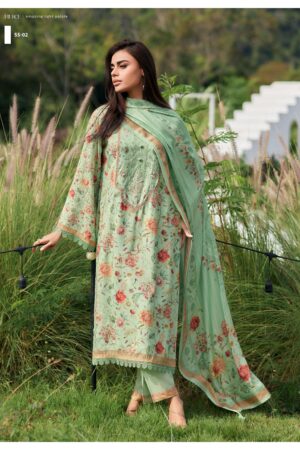 My Fashion Road Varsha Summer Soul Exclusive Fancy Muslin Suit | SS-02