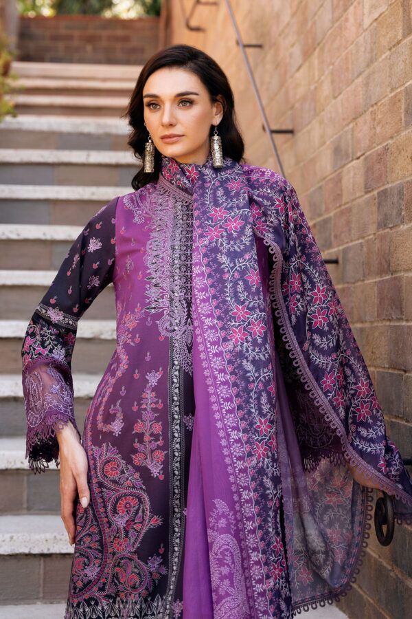 My Fashion Road Damask by Afrozeh Lawn Collection Suit 2025 | Azrina A