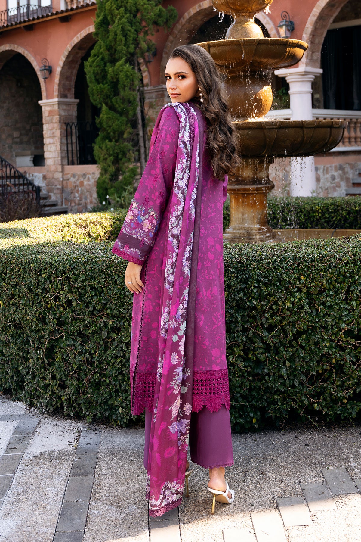 My Fashion Road Damask by Afrozeh Lawn Collection Suit 2025 | Eden B My Fashion Road Damask by Afrozeh Lawn Collection Suit 2025 | Eden B