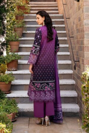 My Fashion Road Damask by Afrozeh Lawn Collection Suit 2025 | Azrina A