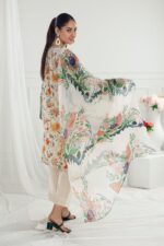 My Fashion Road Gul Ahmed The Floral World Lawn Unstitched Collection 2025 | C-52006