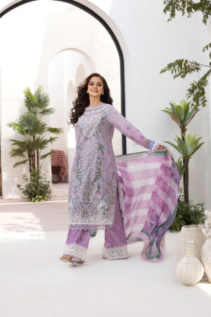 My Fashion Road Sobia Nazir Vital Unstitched Lawn Collection 2025 | VT25-12B