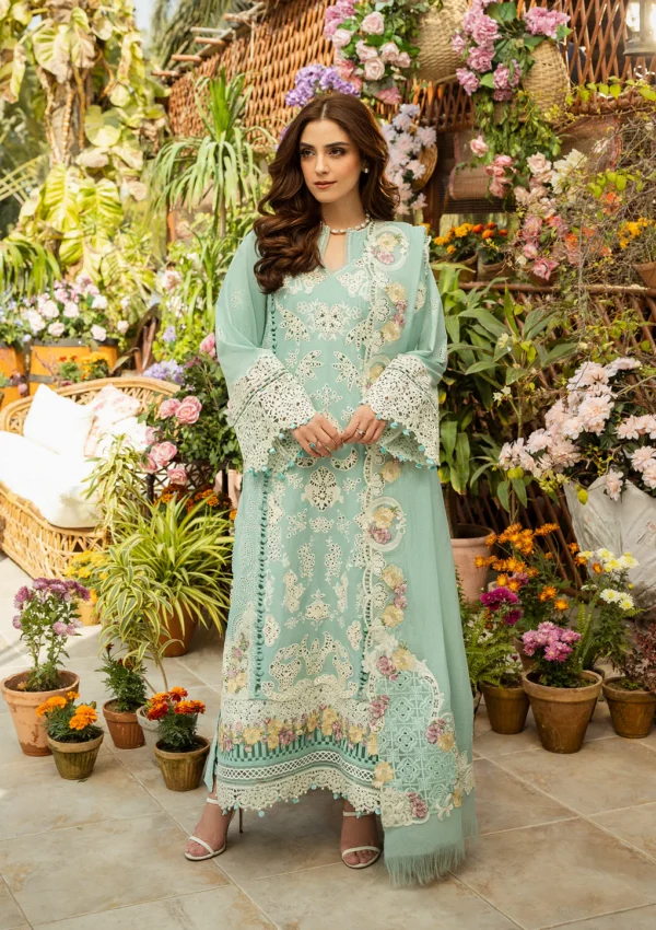 My Fashion Road Elaf Luxury Latest Collection Lawn 2025 | ELM-7A