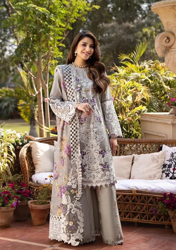 My Fashion Road Elaf Luxury Latest Collection Lawn 2025 | ELM-5