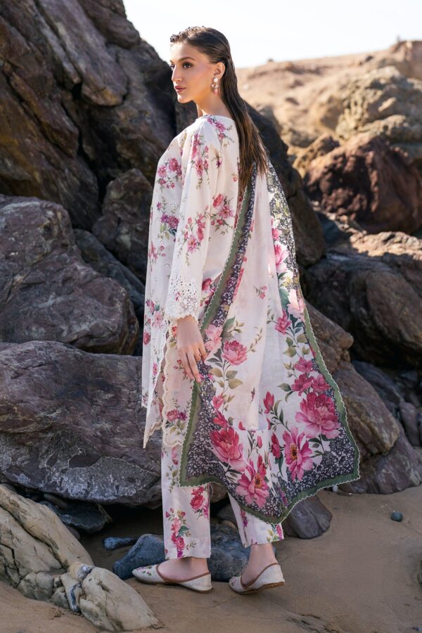 My Fashion Road Baroque Summer Lawn Unstitched Collection 2025 | UF-4107