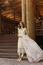 My Fashion Road Noor Luxe Printedkari by Saadia Aasad Lawn Collection 2025 | D9-A