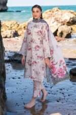 My Fashion Road Baroque Summer Lawn Unstitched Collection 2025 | UF-4107