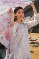 My Fashion Road Baroque Summer Lawn Unstitched Collection 2025 | UF-4116