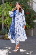 My Fashion Road Baroque Summer Lawn Unstitched Collection 2025 | UF-4068