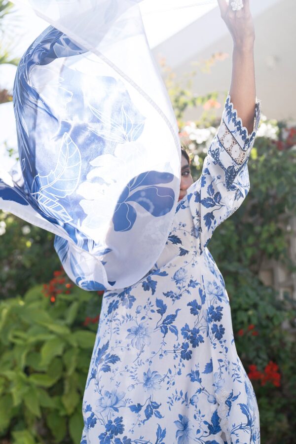 My Fashion Road Baroque Summer Lawn Unstitched Collection 2025 | UF-4068