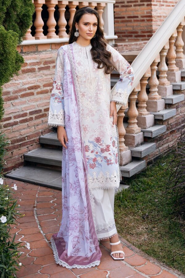 My Fashion Road Damask by Afrozeh Lawn Collection Suit 2025 | Opaline B