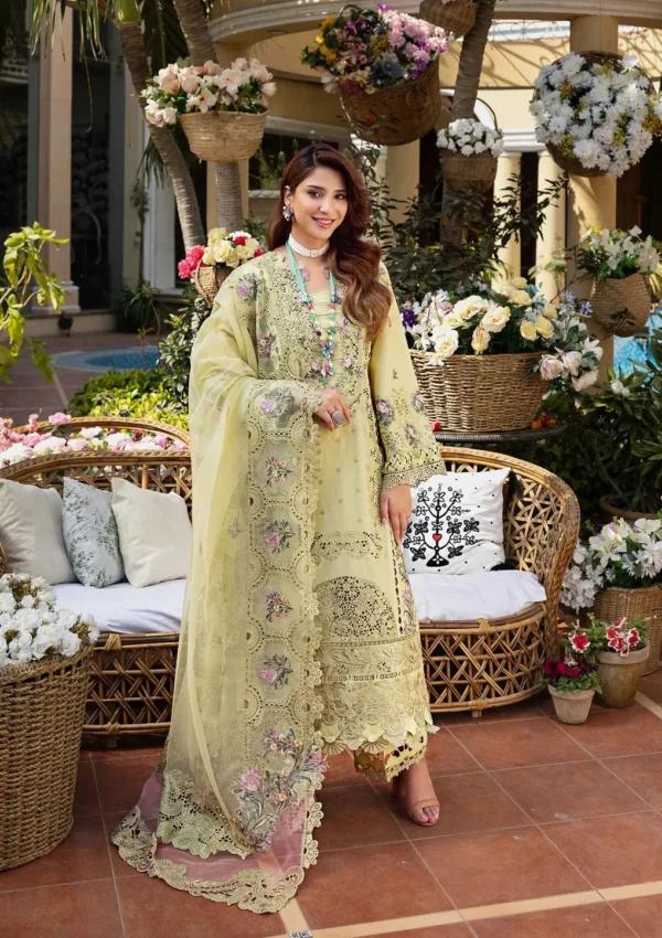 My Fashion Road Elaf Luxury Latest Collection Lawn 2025 | ELM-3A