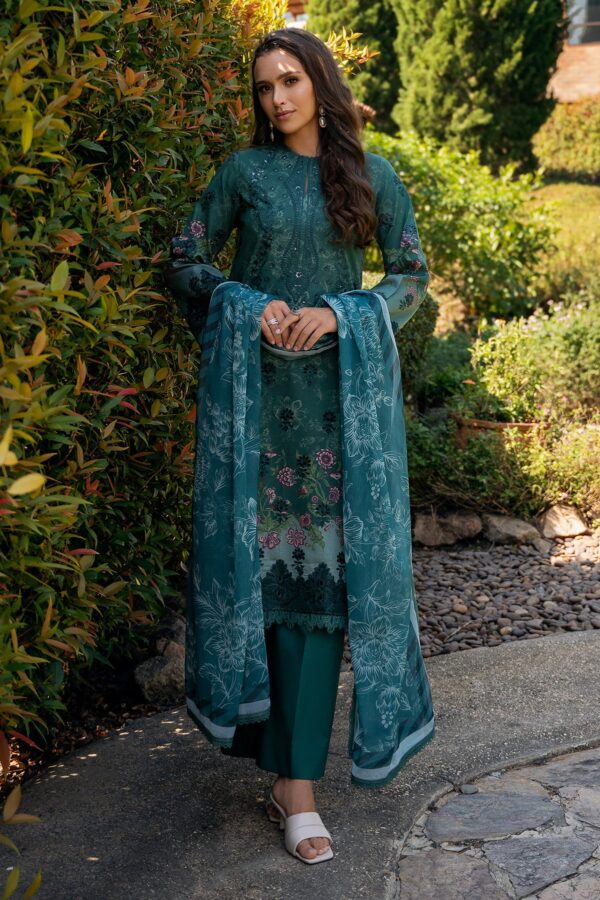 My Fashion Road Damask by Afrozeh Lawn Collection Suit 2025 | Opaline A