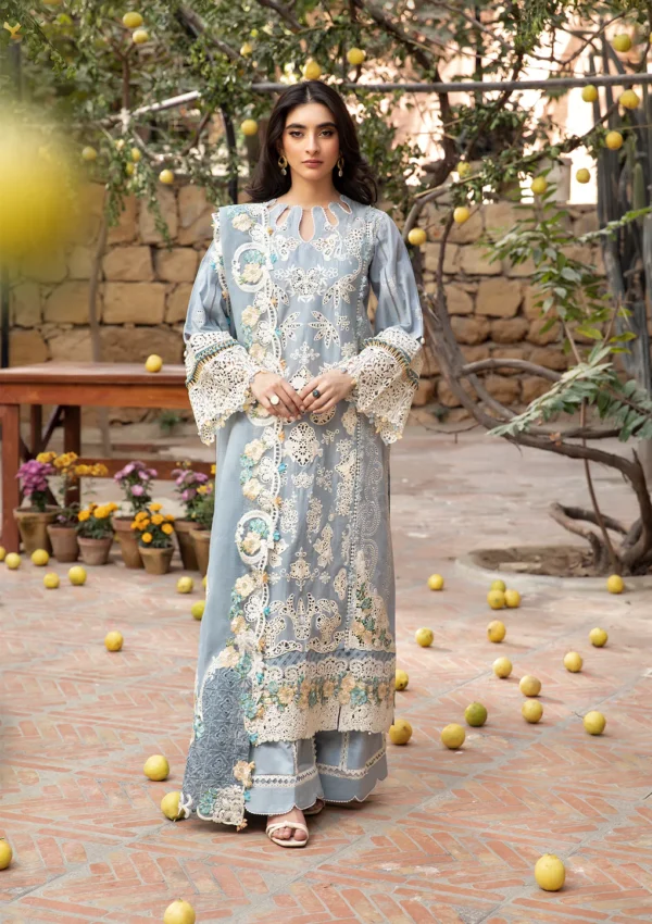 My Fashion Road Elaf Luxury Latest Collection Lawn 2025 | ELM-7B