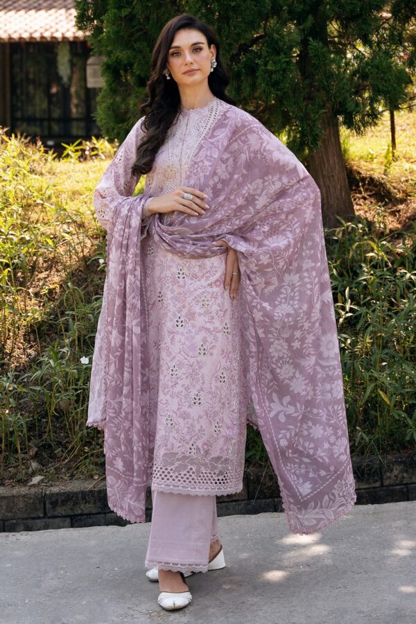 My Fashion Road Damask by Afrozeh Lawn Collection Suit 2025 | Lunetta B
