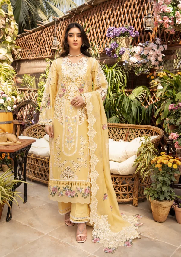 My Fashion Road Elaf Luxury Latest Collection Lawn 2025 | ELM-2B
