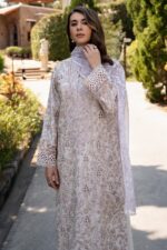 My Fashion Road Damask by Afrozeh Lawn Collection Suit 2025 | Lunetta A
