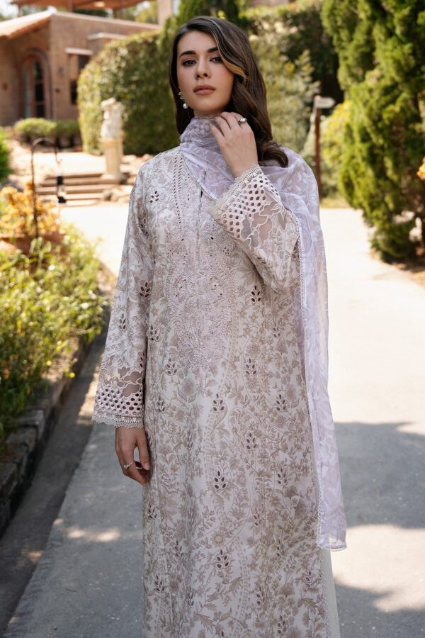 My Fashion Road Damask by Afrozeh Lawn Collection Suit 2025 | Lunetta A