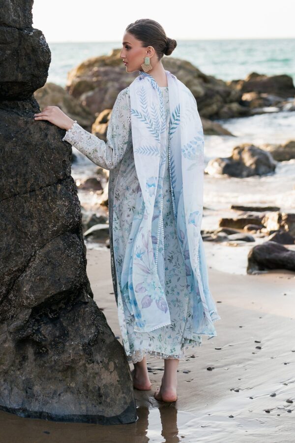 My Fashion Road Baroque Summer Lawn Unstitched Collection 2025 | UF-4129