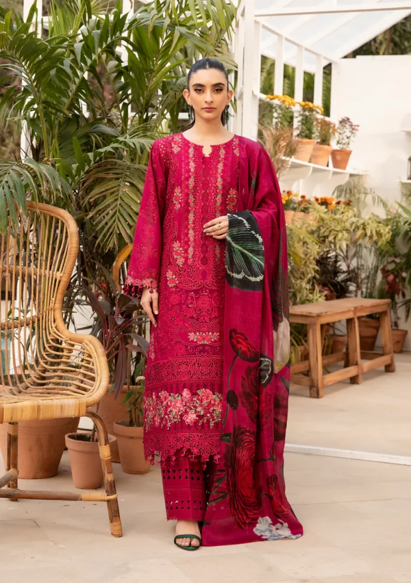 My Fashion Road Elaf Luxury Latest Collection Lawn 2025 | ELM-10