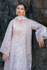 My Fashion Road Baroque Summer Lawn Unstitched Collection 2025 | UF-4130