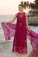 My Fashion Road Noor Luxury Laserkaari by Saadia Aasad Lawn Collection 2025 | D9-A