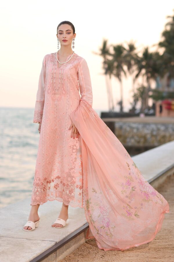 My Fashion Road Noor Luxury Laserkaari by Saadia Aasad Lawn Collection 2025 | D3-B