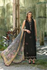 My Fashion Road Noor Luxe Printedkari by Saadia Aasad Lawn Collection 2025 | D10-B