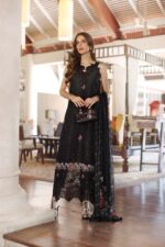 My Fashion Road Noor Luxury Laserkaari by Saadia Aasad Lawn Collection 2025 | D4-A