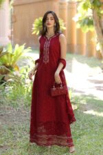 My Fashion Road Noor Luxury Laserkaari by Saadia Aasad Lawn Collection 2025 | D7-A