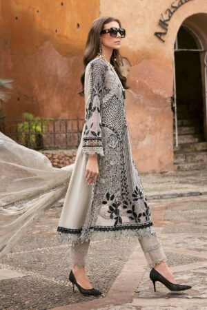 My Fashion Road MARIA B Luxury Unstitched Lawn Collection 2025 | D-2510-B