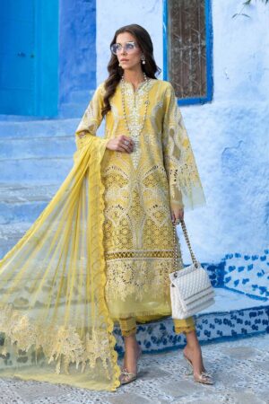 My Fashion Road MARIA B Luxury Unstitched Lawn Collection 2025 | D-2512-A
