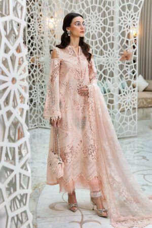My Fashion Road MARIA B Luxury Unstitched Lawn Collection 2025 | D-2513-A
